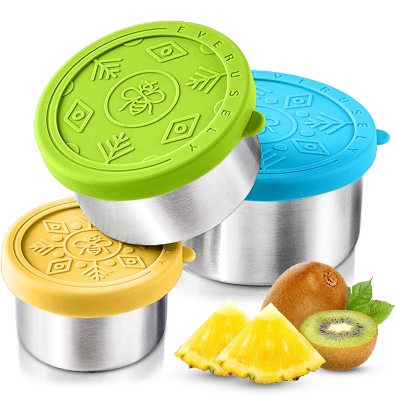 Small 3 Piece Nesting Container Set - Bright Rainbow – Everusely