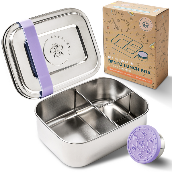 Small Bento Box for Kids - Lavender